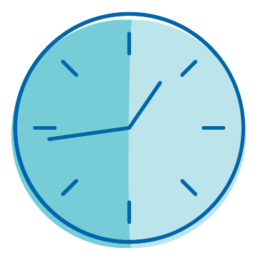 Clock Icon, Infusion time